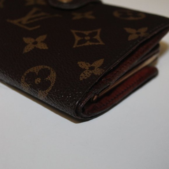 Authentic Louis Vuitton Kiss-lock French Compact Wallet Clutch - Picture 10 of 16